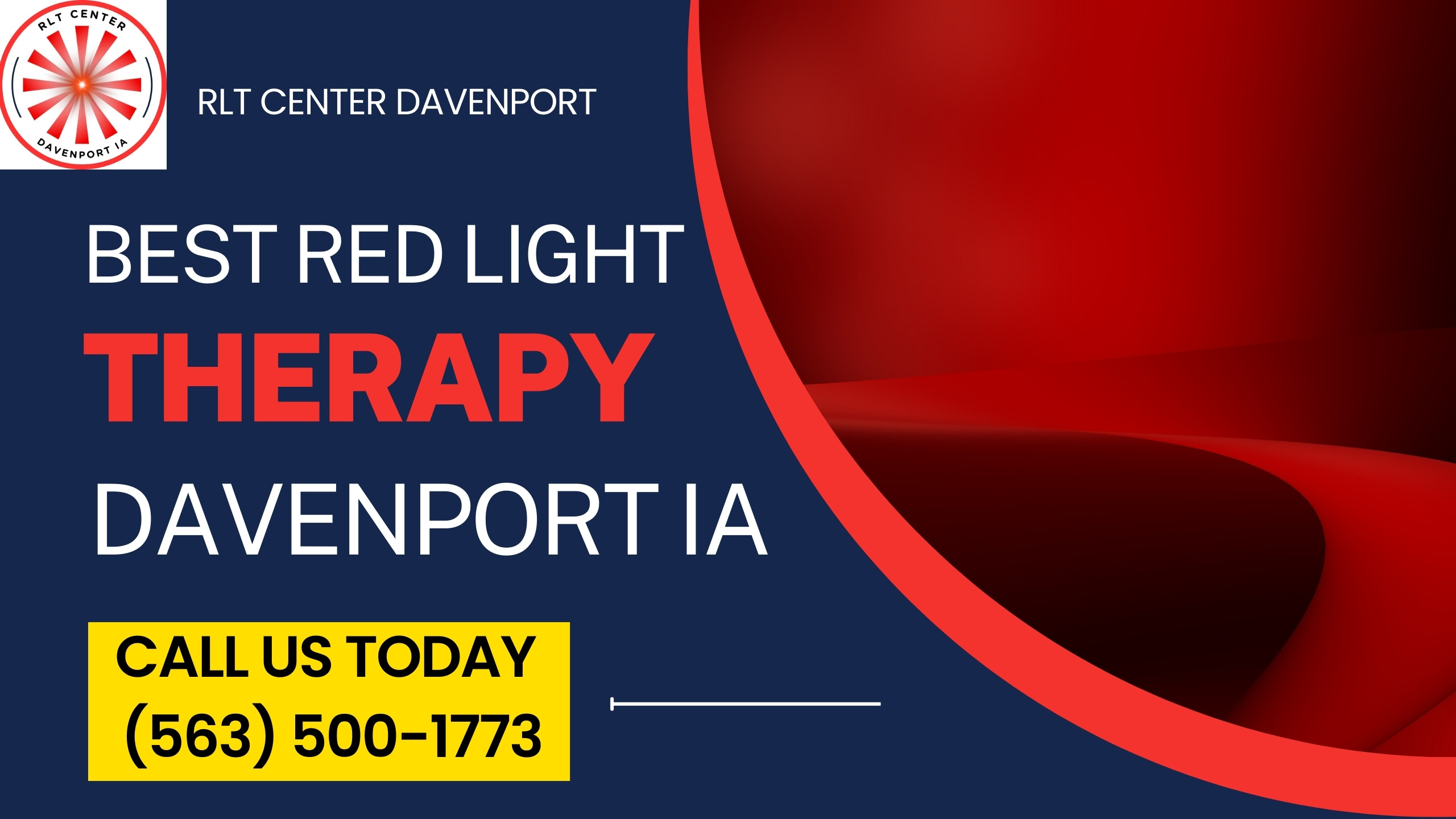 Davenport IA New Full Body Red Light Therapy Center for