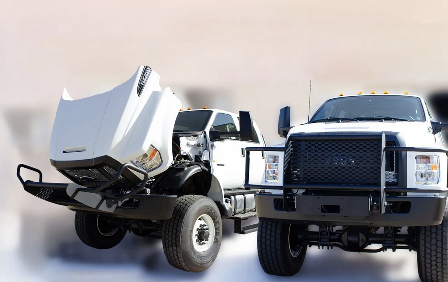 ford f650 grille guard