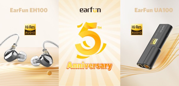EarFun、Shanlingコラボの創業5周年記念イヤホン「EH 100」／USB-DAC SHARP SH-M02-EVA20 EVANGELION LIMITED EDITION