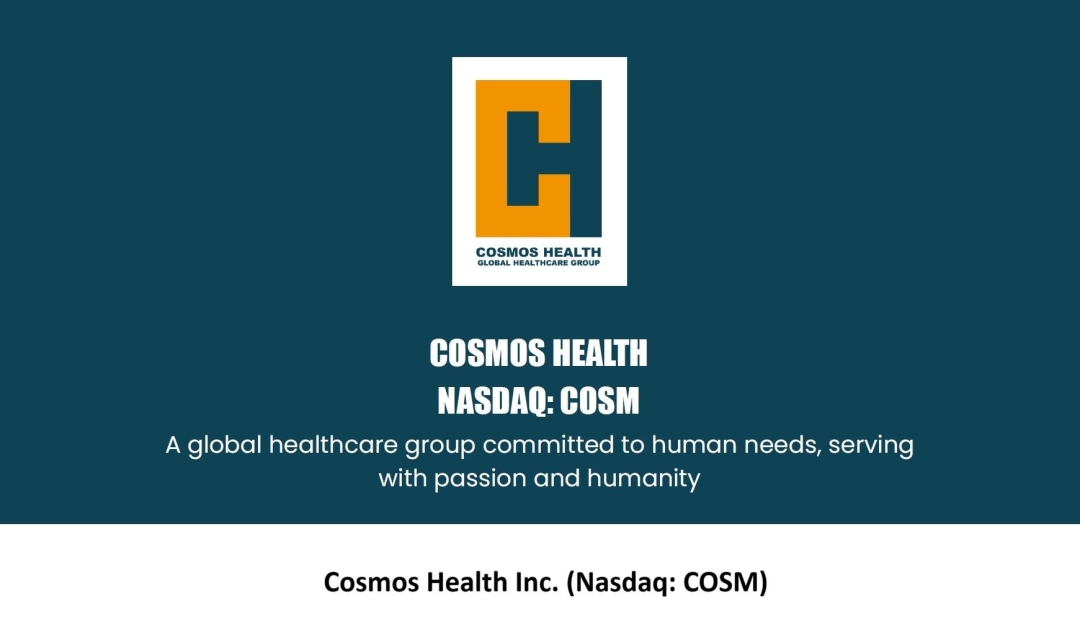 $65.3 Million Revenue in 2025 Followed by Q1 2026 Record of $17.9 Million with Momentum Continuing in Q2 for Diversified Global Heath Leader Cosmos Health Inc. (Nasdaq: COSM) $65.3 Million Revenue in 2025 Followed by Q1 2026 Record of $17.9 Million with Momentum Continuing in Q2 for Diversified Global Heath Leader Cosmos Health Inc. (Nasdaq: COSM)