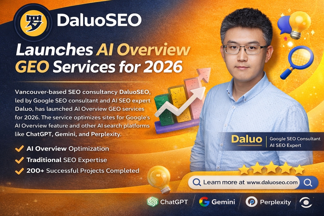 DaluoSEO Launches AI Overview GEO Services for 2026 DaluoSEO Launches AI Overview GEO Services for 2026