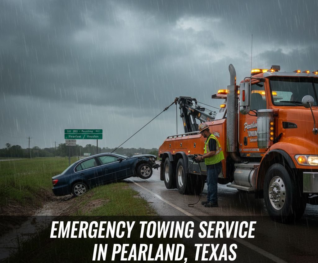 Tow truck near me in Pearland Texas