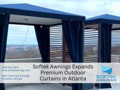 Softek Awnings Brings Custom Outdoor Curtains to Atlanta Homeowners ...