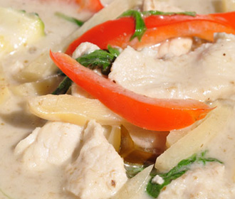 Best Green Curry in Las Vegas at Kung Fu Thai & Chinese Restaurant