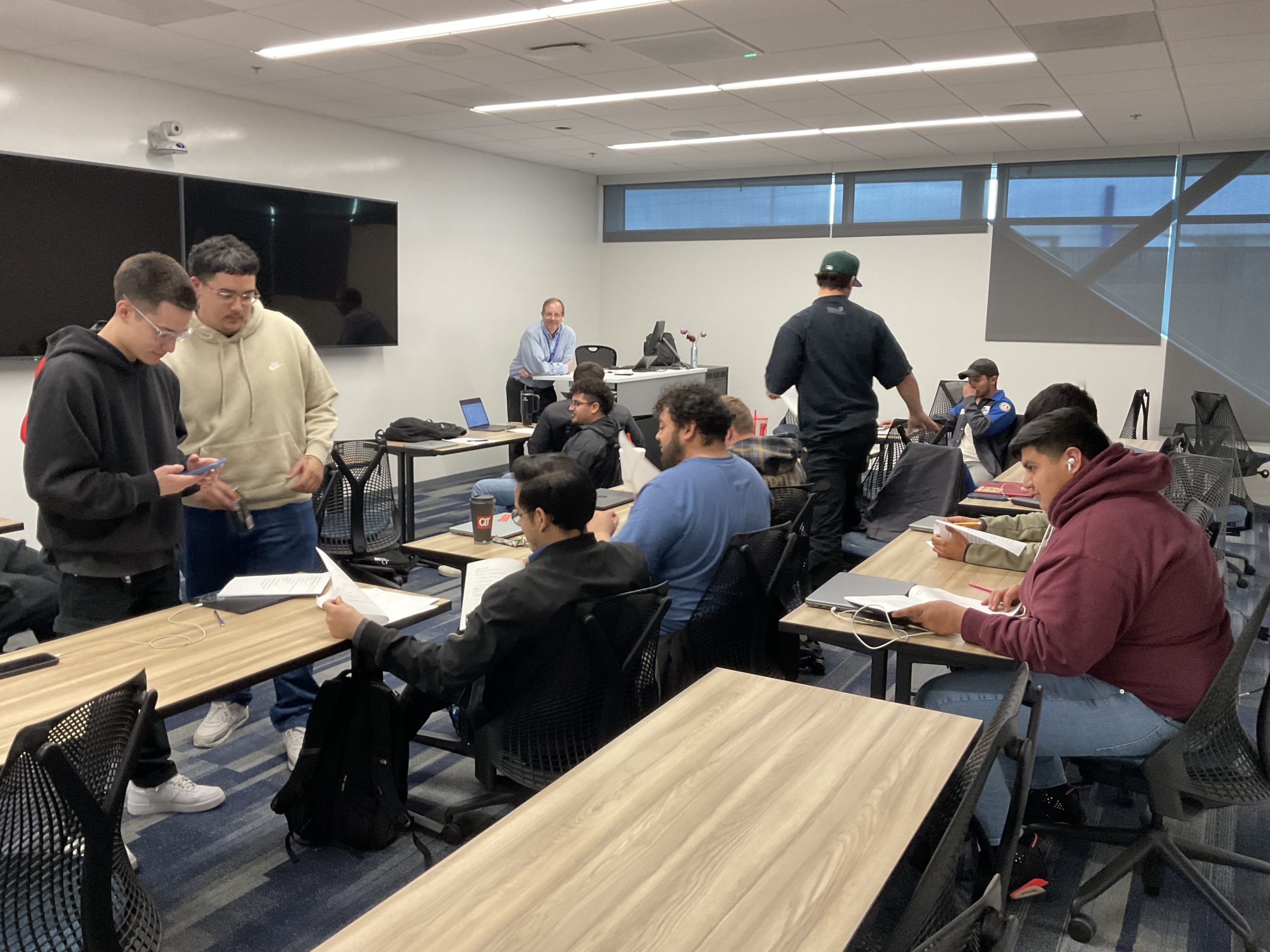 Dr. Watson in the classroom