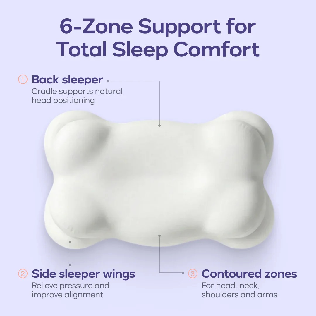 Mellow cloud pillow