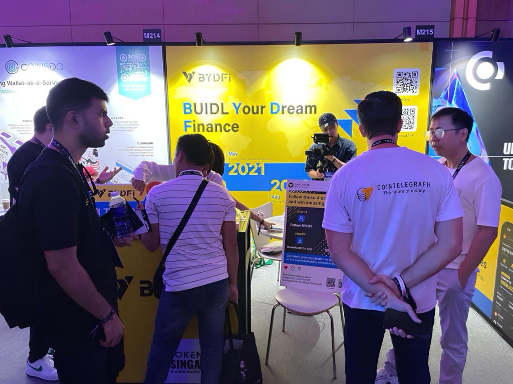 BYDFi Showcases at Token2049, Leading the Next Wave in the Crypto Industry