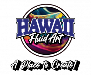 HAWAII FLUID ART BRINGS THE ALOHA SPIRIT TO GLENDALE, WISCONSIN Hawaii Fluid Art logo