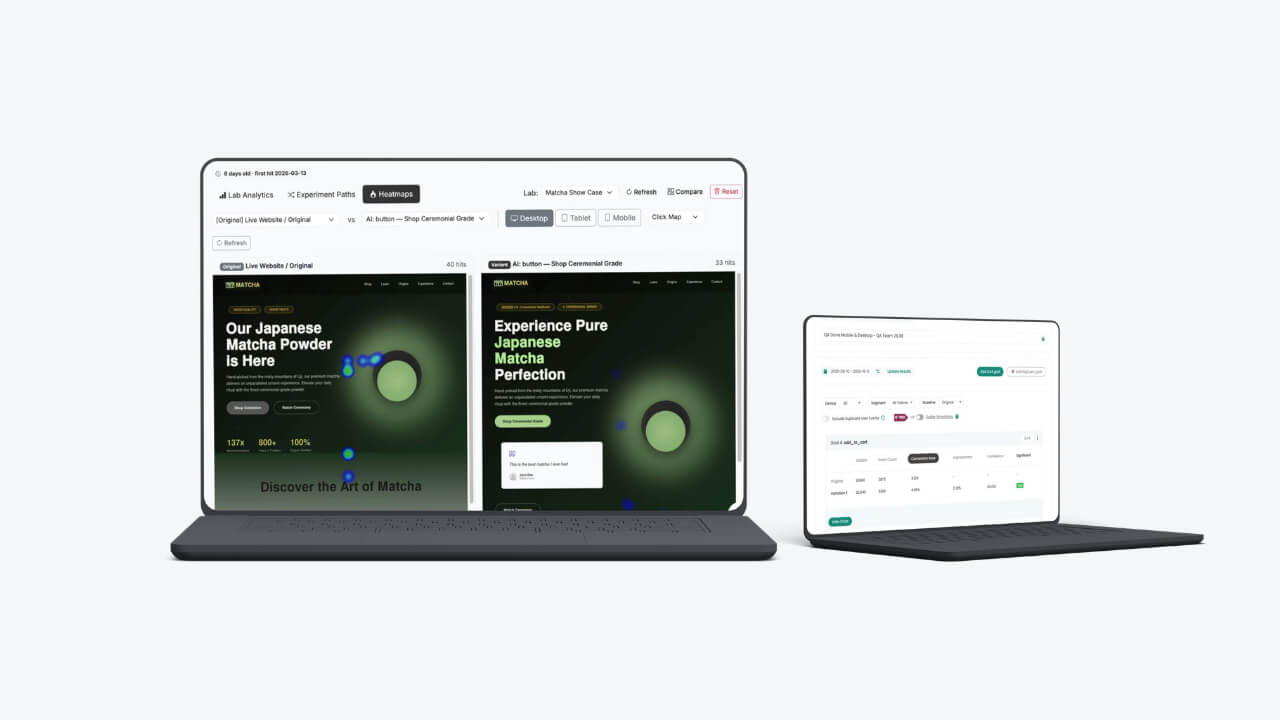 A/B Split Testing with CROLabs Platform is the easiest way to optimize conversion rate for ecom brands