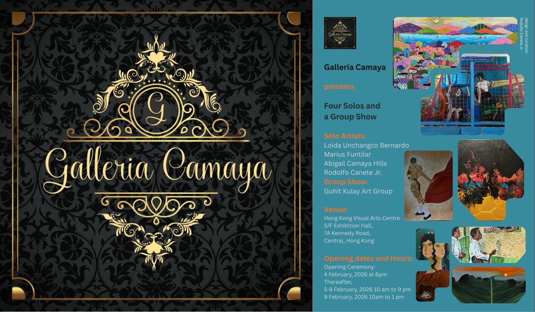 Galleria Camaya Returns to Hong Kong Visual Arts Centre for National Arts Month 2026