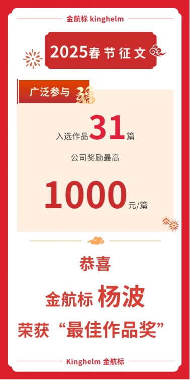 Yang Bo receives the “Best Work Award”