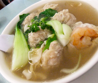  Best Seafood Won Ton Mein Noodle Soup in Las Vegas at Kung Fu Thai Chinese Restaurant