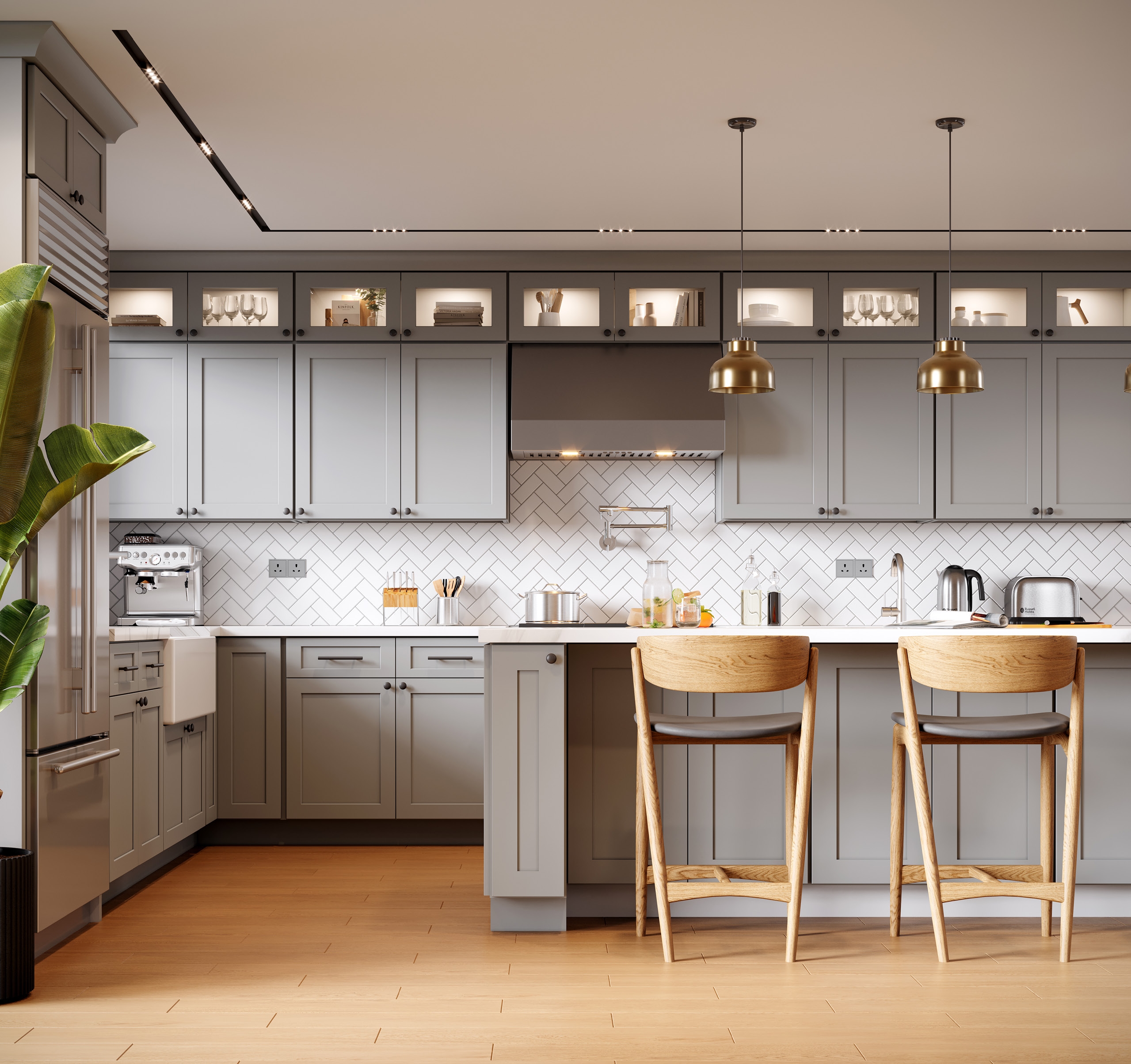 RTA Shaker grey Cabinets