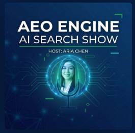 AEO Engine Launches 'AEO Engine AI Search' Podcast - First Show Dedicated to How AI Is Reshaping Business Discovery, Search Visibility, and Brand Trust