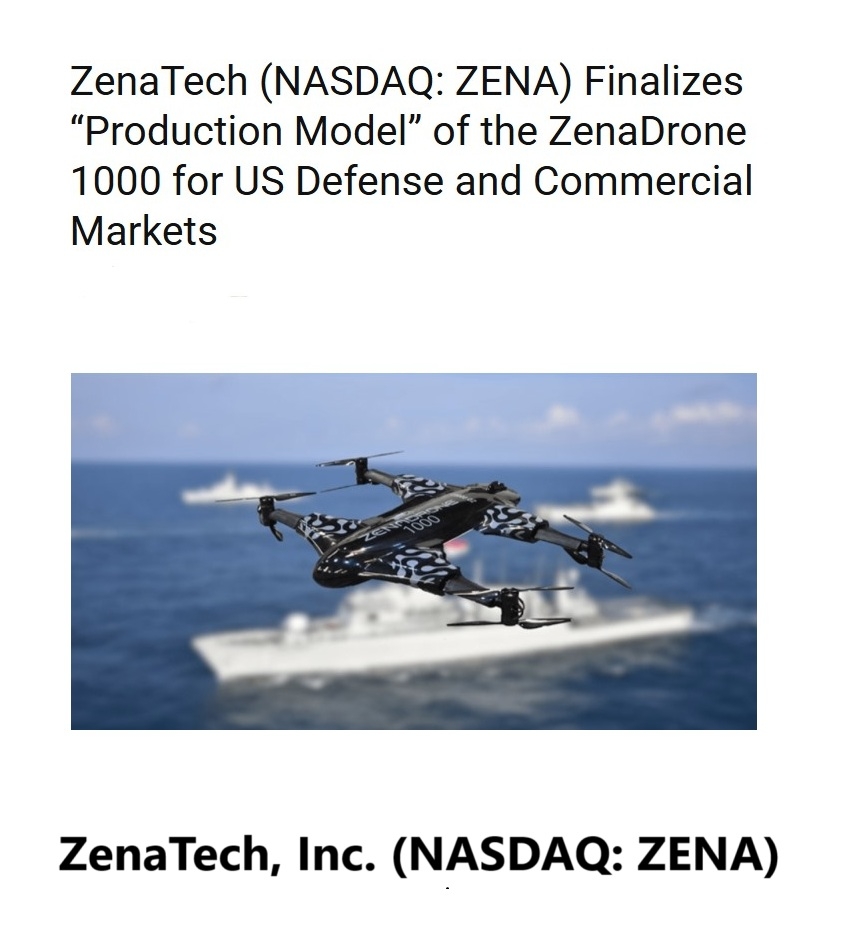 New Manufacturing Facility for Global Supply Chain Complements 500% Increase in Q2 YOY Revenue of AI Drone and Quantum Computing Leader ZenaTech (Nasdaq: ZENA)