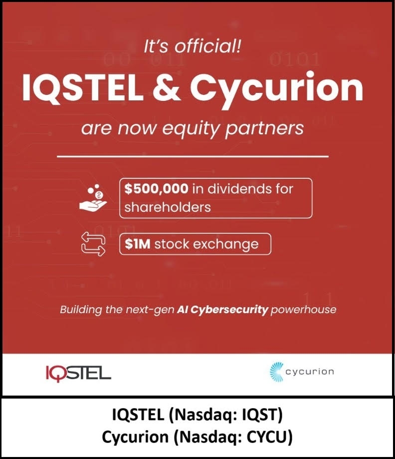 $400M to $1B: IQSTEL (Nasdaq: IQST) Builds Momentum in High-Growth Fintech & Cybersecurity. Expanding Profitability with Growth in Fintech and Cybersecurity