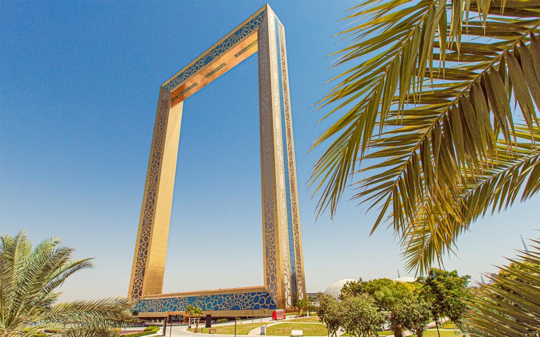 Dubai Frame By InoxMetalArt