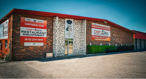 Chef’s Deal commercial kitchen project with stainless steel equipment and professional cooking setup