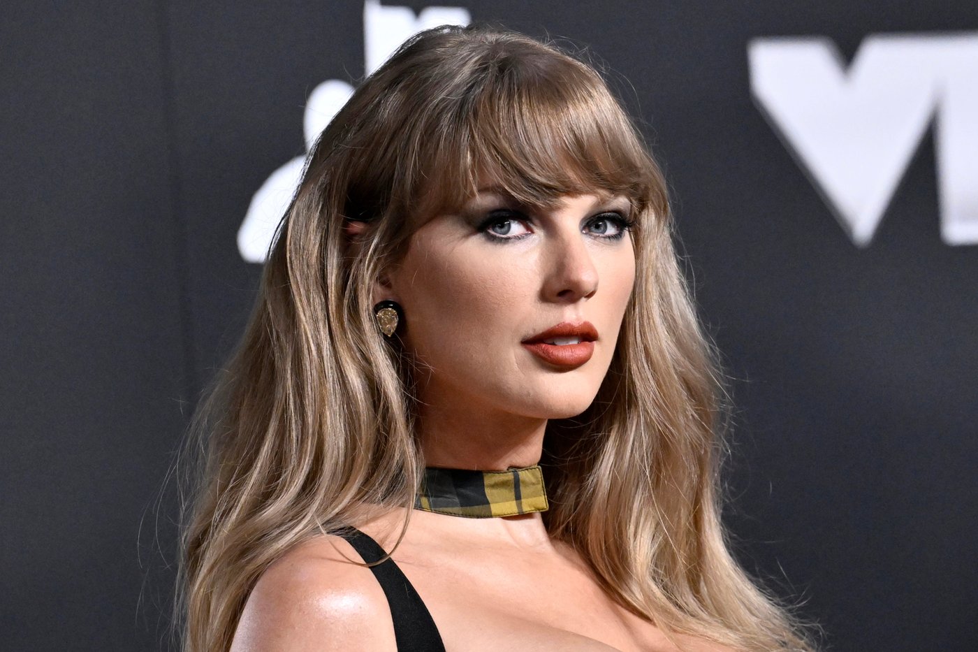 FILE - Taylor Swift appears at the MTV Video Music Awards in Elmont, N.Y., on Sept. 11, 2024. (Photo by Evan Agostini/Invision/AP, File)