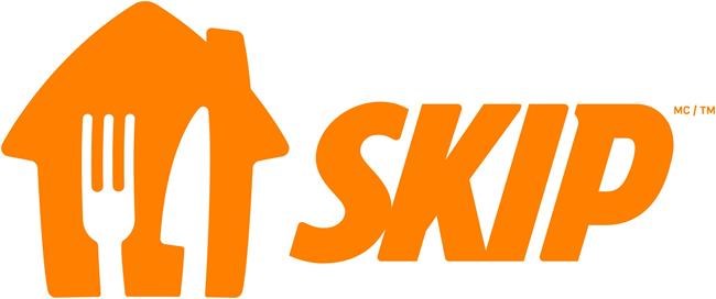 The chief executive of SkipTheDishes says hundreds of Canadian employees are being laid off by the food delivery service and its parent company. A Skip the Dishes logo is seen in an undated handout image. THE CANADIAN PRESS/HO-Skip The Dishes, *MANDATORY CREDIT*