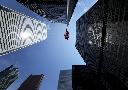 The Bay Street Financial District is shown with the Canadian flag in Toronto on Friday, August 5, 2022. THE CANADIAN PRESS/Nathan Denette
