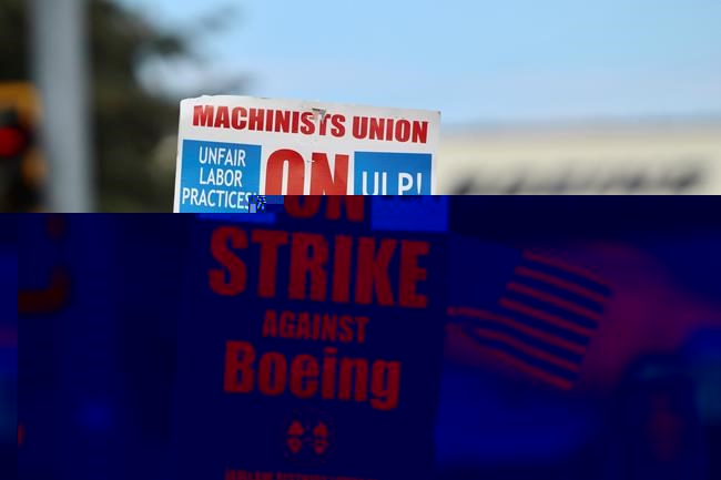 A strike by Boeing factory workers shows no signs of ending after its ...