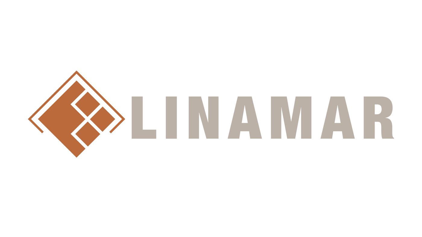 The logo of Linamar Corp. is shown in an undated handout image. THE CANADIAN PRESS/Handout - Linamar Corp. (Mandatory credit)