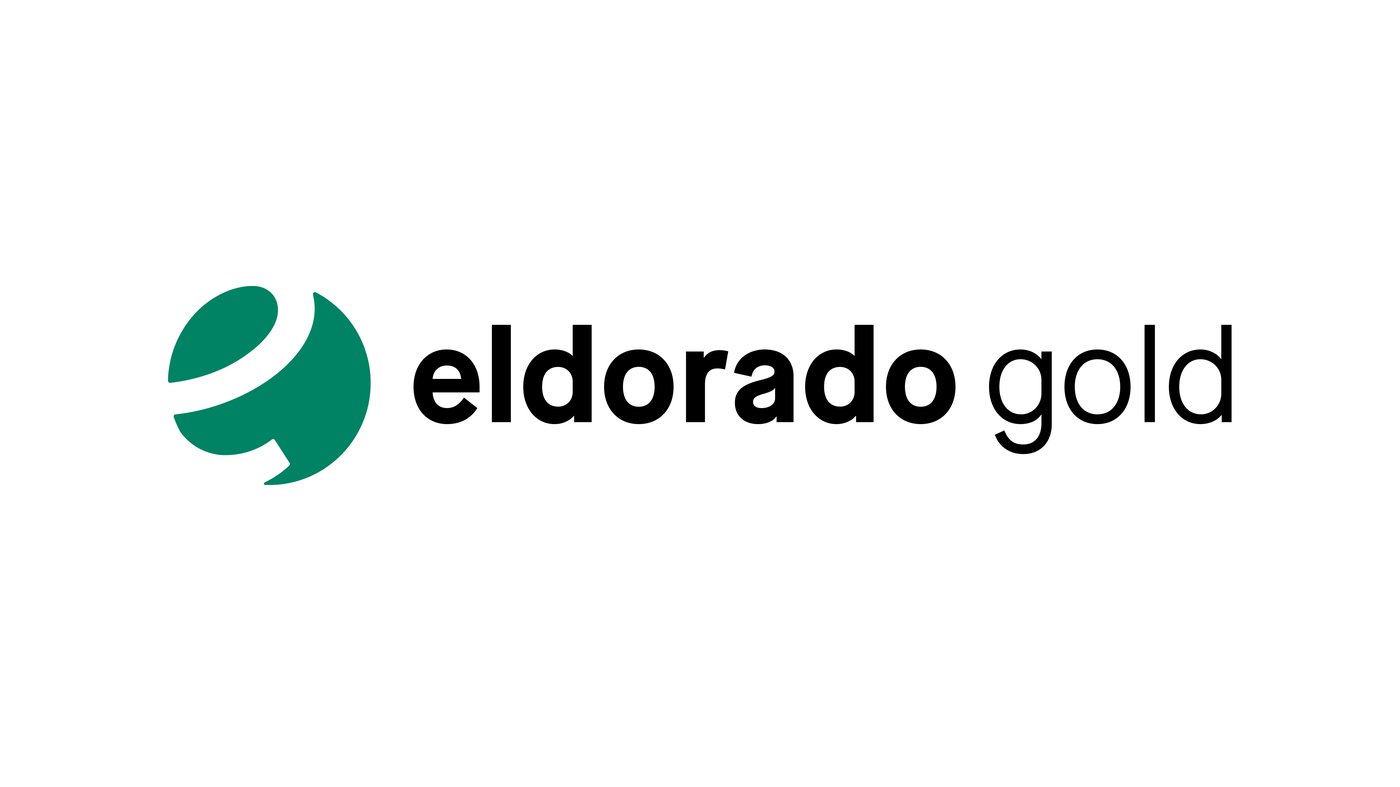 The logo of Eldorado Gold Corp. is shown in this handout image. THE CANADIAN PRESS/Handout - Eldorado Gold Corp. (Mandatory credit)