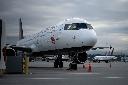 An Air Canada plane sits at Vancouver International Airport in Richmond, B.C., on Sunday, Aug. 17, 2025. THE CANADIAN PRESS/Ethan Cairns