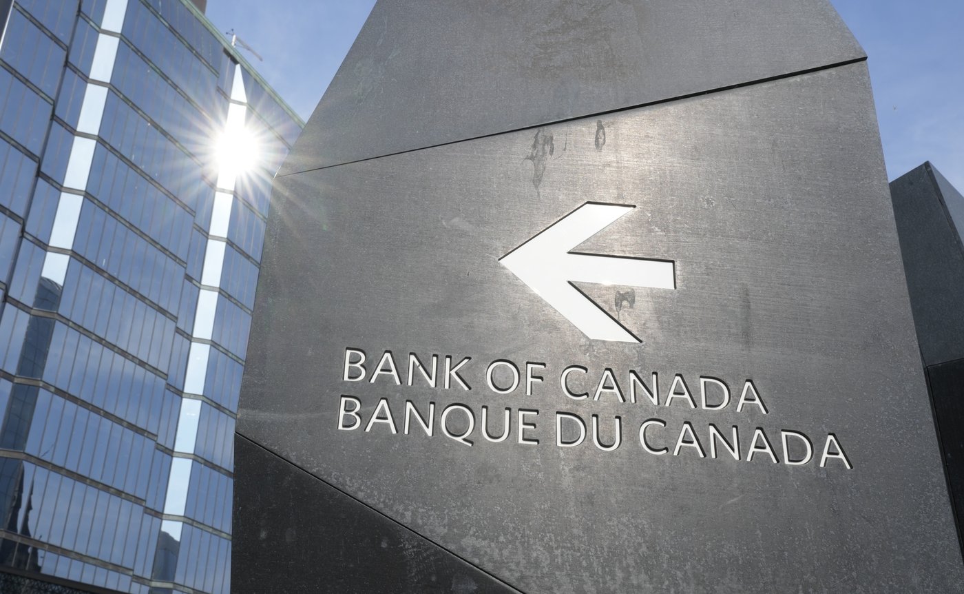 The Bank of Canada building in Ottawa. THE CANADIAN PRESS