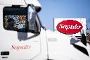 Signage for Saputo is seen at a facility in Montreal, on Tuesday, Nov. 4, 2025. THE CANADIAN PRESS/Christopher Katsarov