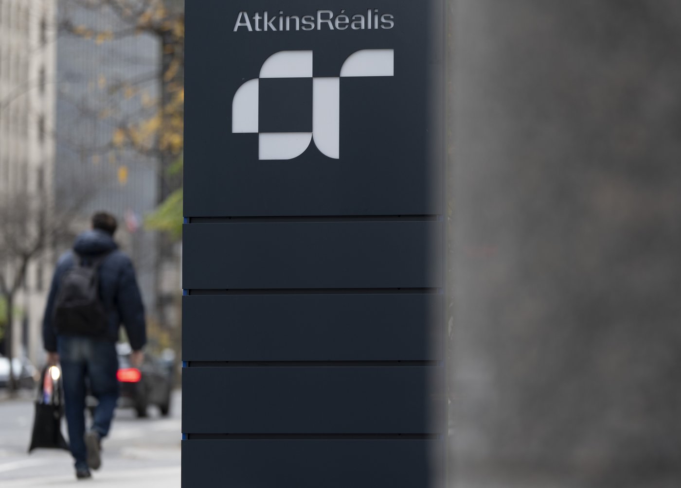 AtkinsRéalis headquarters are seen in Montreal, Friday, Nov. 10, 2023. THE CANADIAN PRESS/Christinne Muschi