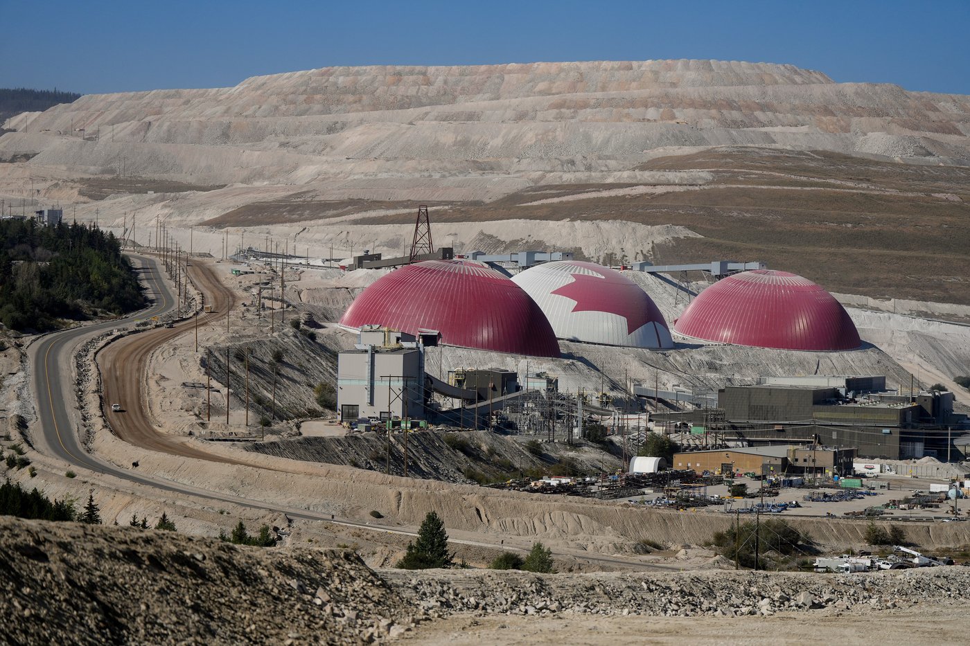 Teck Resources' Highland Valley Copper Mine is seen near Logan Lake, B.C., on Thursday, Sept. 11, 2025. THE CANADIAN PRESS/Darryl Dyck