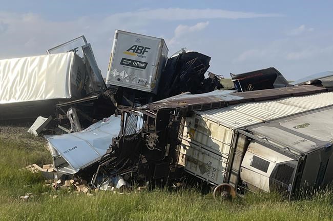 Train Derailment In Northern Montana Spills Freight, But Hazmat Car Safe
