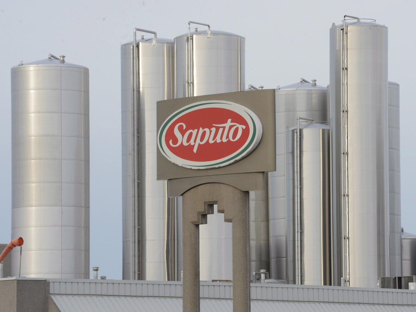 The Saputo plant is shown in the St-Leonard area of Montreal, Monday, Jan.13, 2014. THE CANADIAN PRESS/Ryan Remiorz