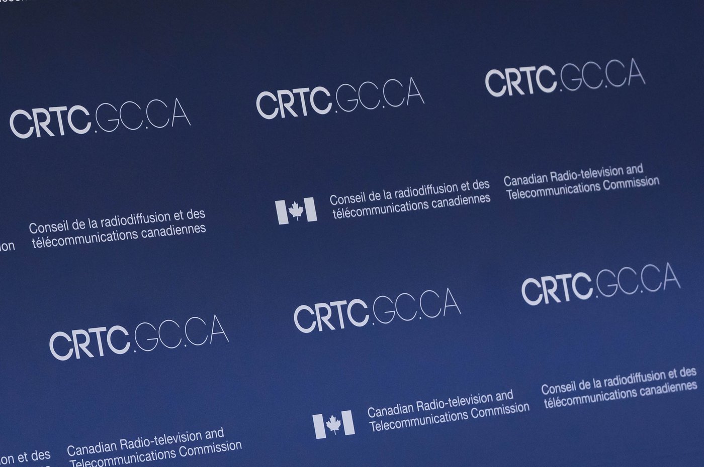 A public hearing of the Canadian Radio-television and Telecommunications Commission, in Gatineau, Que., on Thursday, Sept. 18, 2025. THE CANADIAN PRESS/Justin Tang