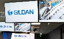 Signage is seen at Gildan Activewear Inc.'s annual meeting in Montreal, Tuesday, May 28, 2024. THE CANADIAN PRESS/Christinne Muschi