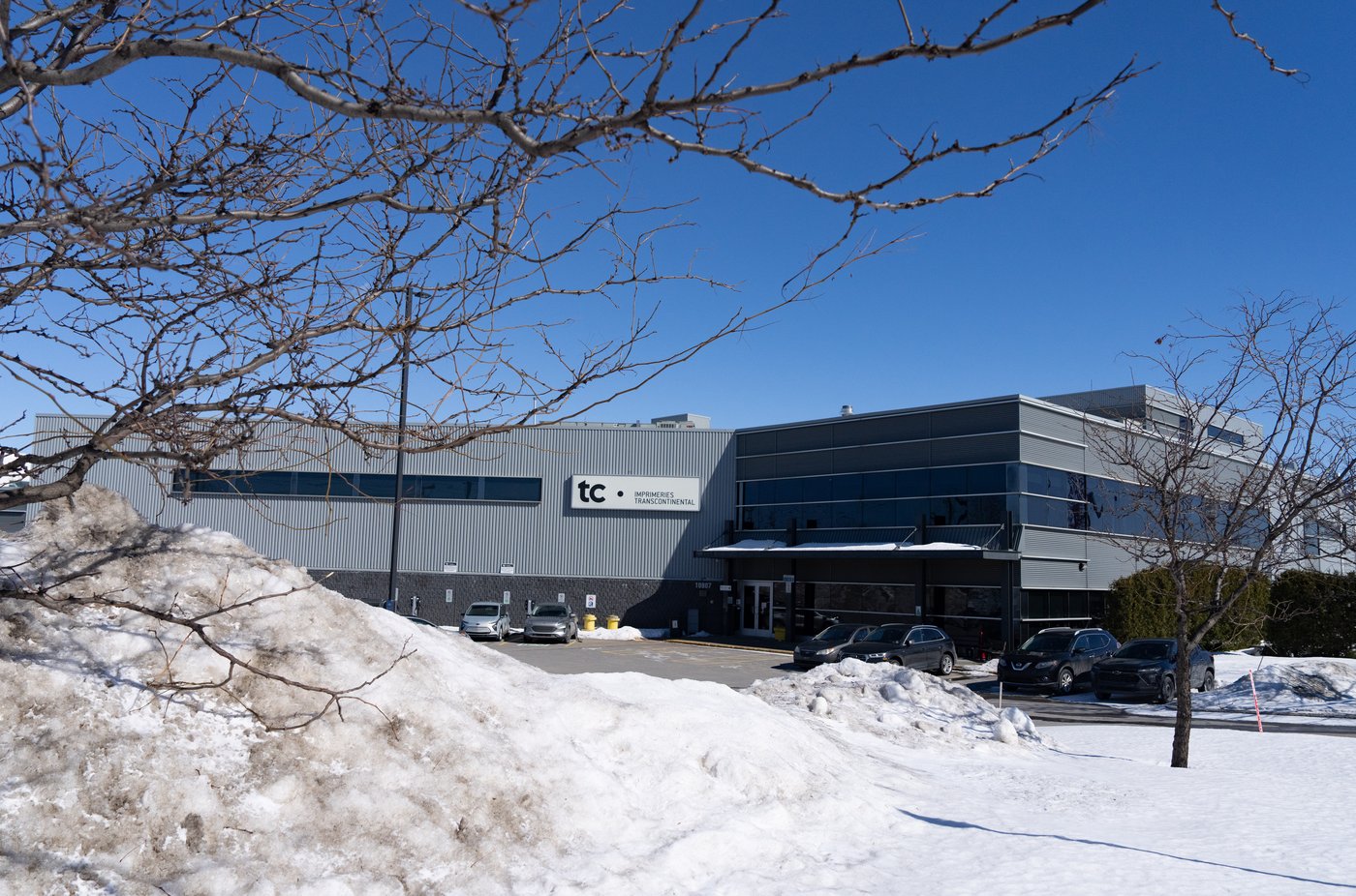 TC Transcontinental, a printing, packaging, media and publishing services company is seen in Montreal on Friday, March 7, 2025. THE CANADIAN PRESS/Christinne Muschi