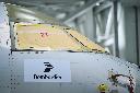 Jet planes are assembled at Bombardier's aircraft assembly centre in Mississauga, Ont., on Monday, Dec. 8, 2025. THE CANADIAN PRESS/Sammy Kogan