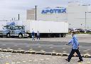 Apotex workers are shown in Toronto on Friday, April 9, 2021. THE CANADIAN PRESS/Nathan Denette