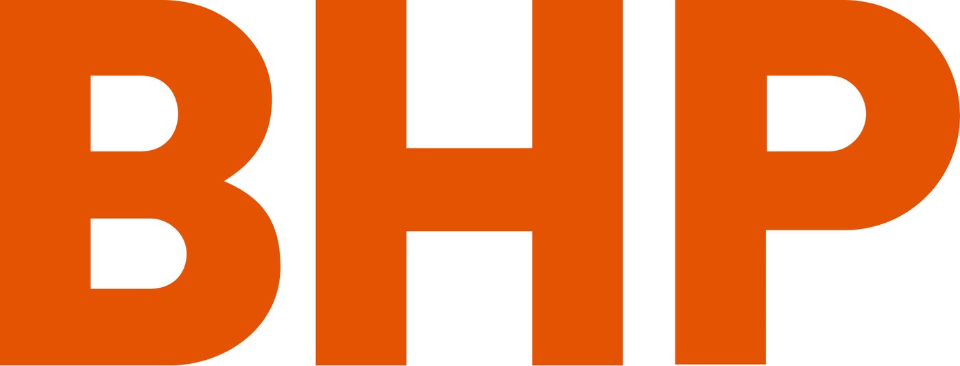 The logo for BHP Group Ltd. is shown in this undated handout photo. THE CANADIAN PRESS/Handout