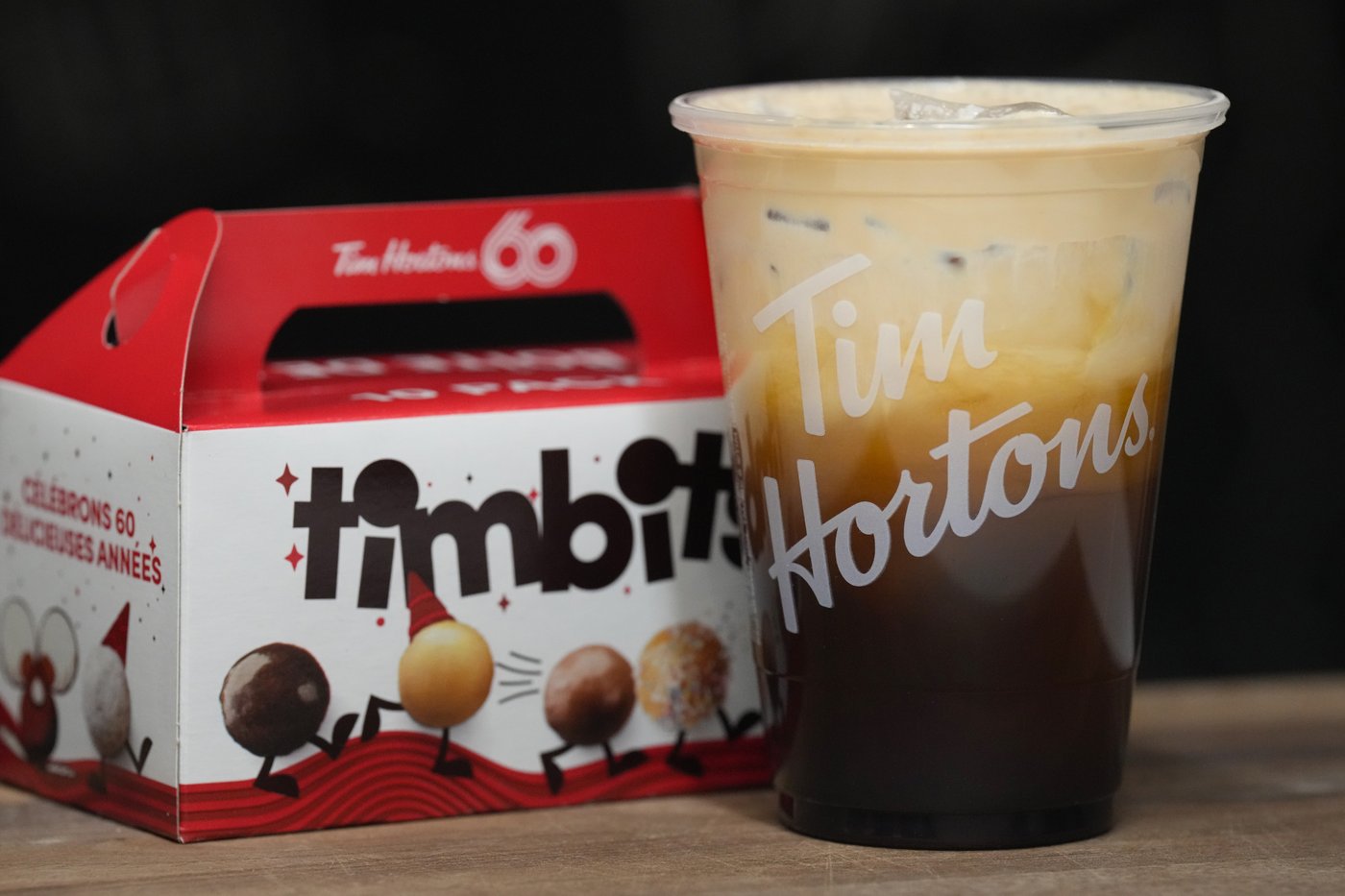 Tim Hortons products are shown at a test kitchen in Toronto, Friday, Dec. 8, 2023. THE CANADIAN PRESS/Chris Young