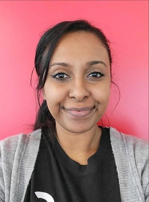 Mary Hailu is shown in a handout photo. When Hailu was told she was being laid off from her executive assistant job at Toronto auto sales startup Clutch in June, all she could think about was her eight-year-old daughter. THE CANADIAN PRESS/HO