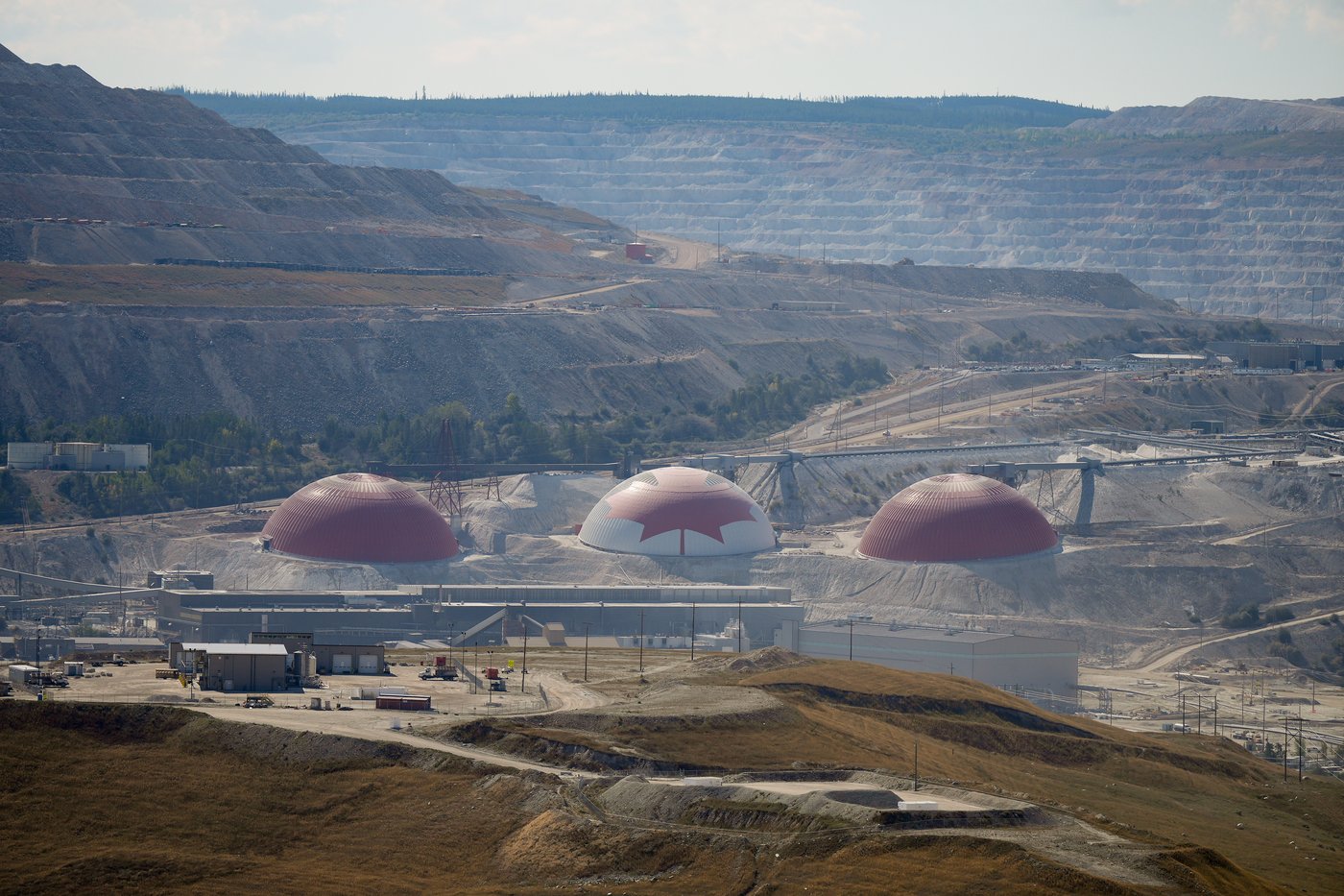 Teck Resources' Highland Valley Copper Mine is seen near Logan Lake, B.C., on Thursday, Sept. 11, 2025. THE CANADIAN PRESS/Darryl Dyck