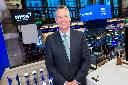François Poirier, President & Chief Executive Officer, TC Energy Corp pictured at the New York Stock Exchange on Tuesday, March 17, 2026, THE CANADIAN PRESS/Handout - Kathleen Kennedy NYSE (Mandatory Credit)