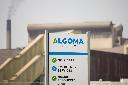 A sign for Algoma Steel Inc., the second largest steel producer in Canada, seen in Sault Ste. Marie, Ont., Friday, July 25, 2025. THE CANADIAN PRESS/Nick Iwanyshyn