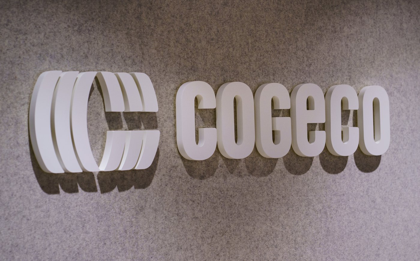 The Cogeco logo is seen in Montreal on Thursday, Oct. 22, 2020. THE CANADIAN PRESS/Paul Chiasson