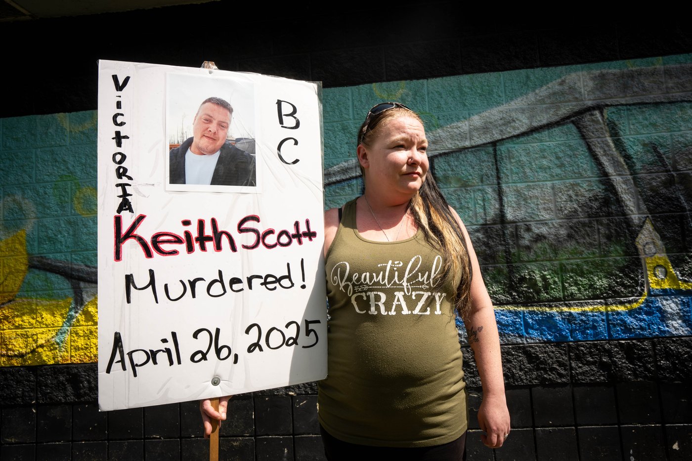 Lee Lucak poses for a picture in Langley B.C., on Friday, May 1, 2026. Lucak's cousin, Keith Scott, was found dead in a Victoria, B.C., supportive housing building in 2023. But while the homicide spurred reforms to B.C. tenancy laws, the crime remains unsolved. THE CANADIAN PRESS/Ethan Cairns