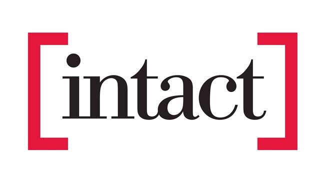 The corporate logo of Intact Financial Corporation is shown. THE CANADIAN PRESS/HO