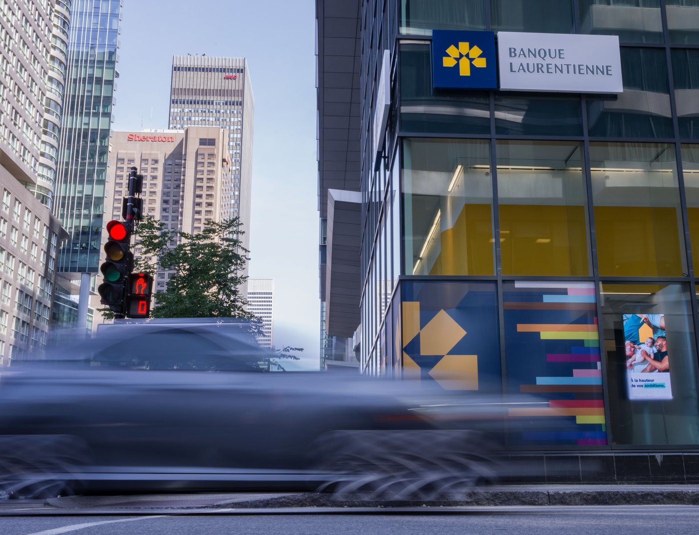 Laurentian Bank head offices are seen in Montreal, Friday, Aug. 30, 2024. THE CANADIAN PRESS/Christinne Muschi
